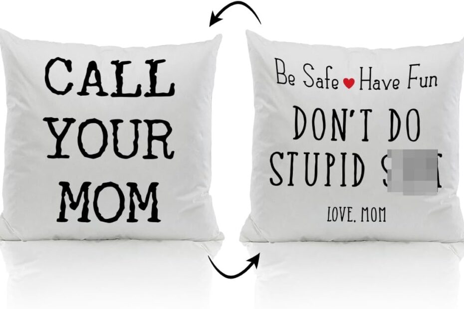 Call Your Mom Reversible Pillow Covers!