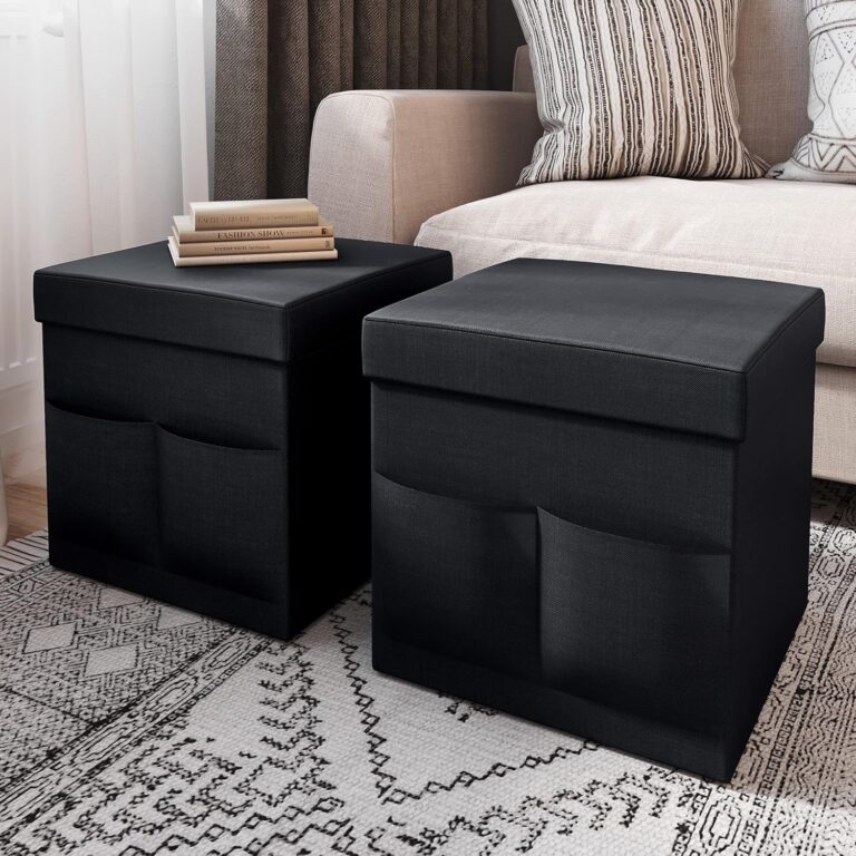 Storage Ottoman for Dorm Room