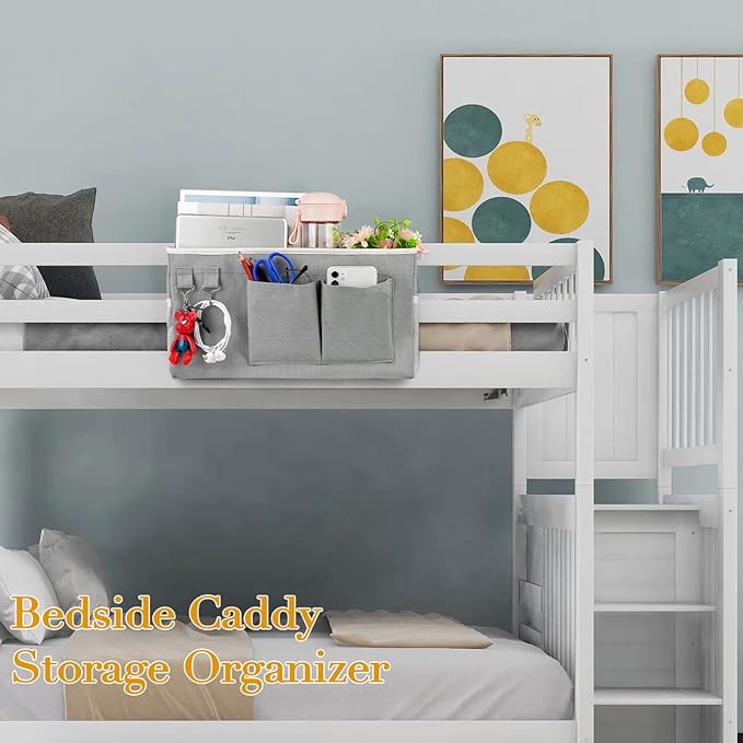 Bedside Caddy for College Dorm