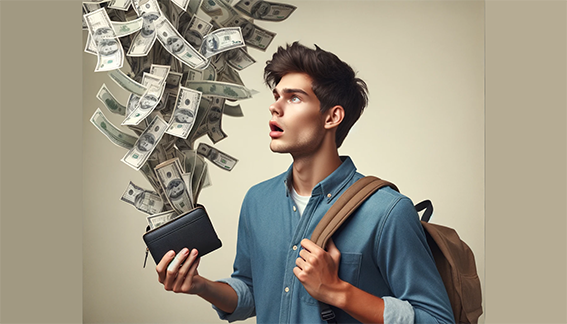 How much cash does a college student need?