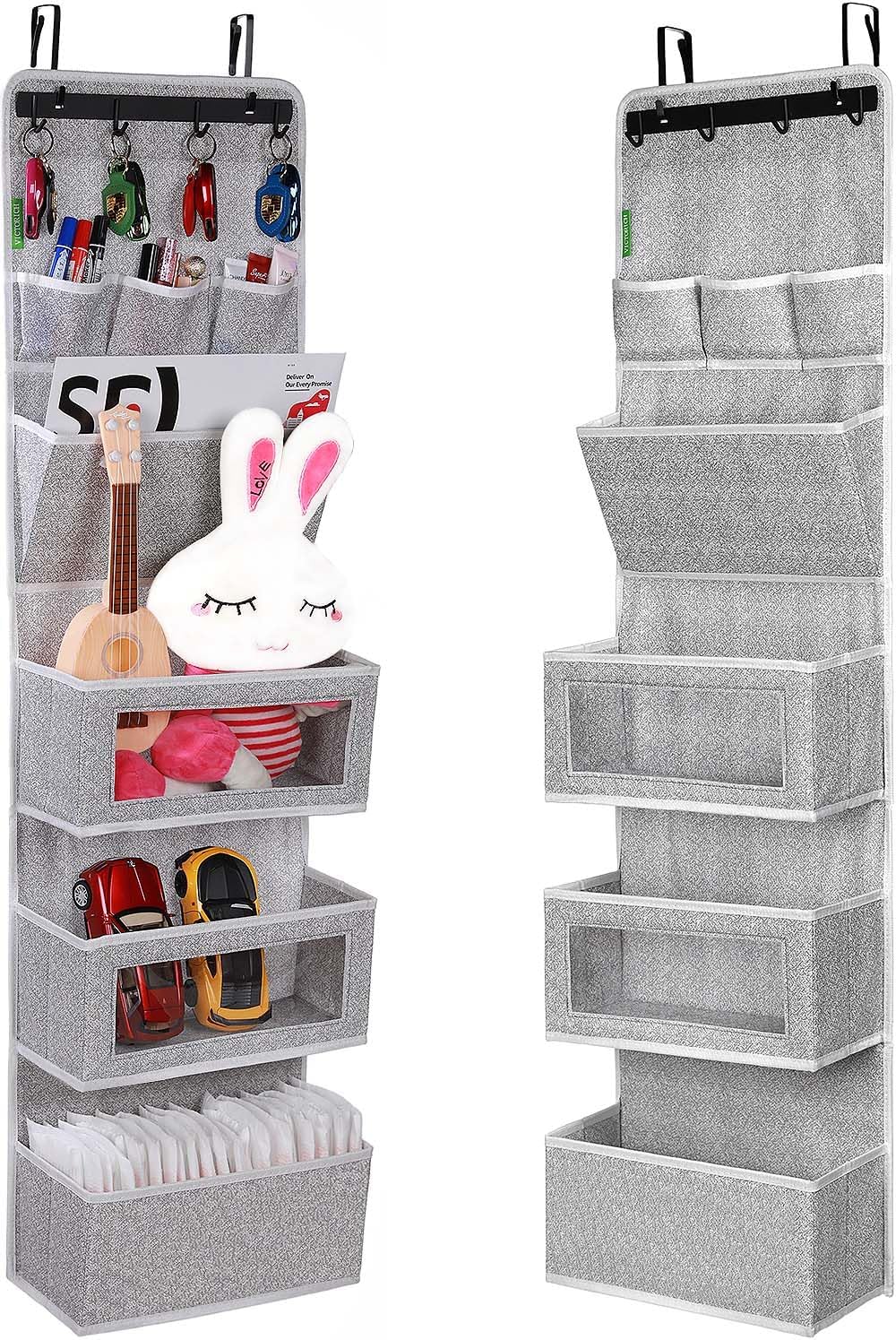 Over the door organizer for dorm room