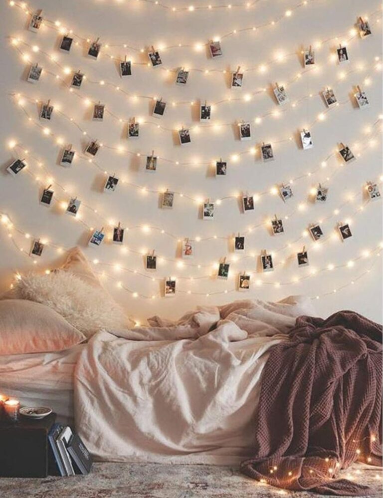 String lights for dorm room